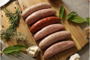 Sausage selection box from Primrose Herd and online butchery