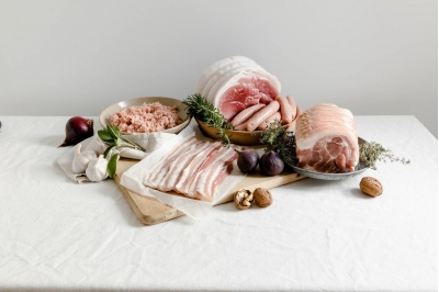 Christmas pork hamper- luxury for two from Primrose Herd online shop and butchery