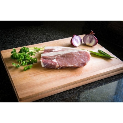 Bacon chop from Primrose Herd online shop and farm butchery