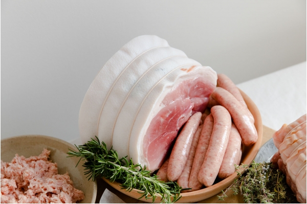 Luxury Christmas hamper from Primrose Herd butcher and online shop