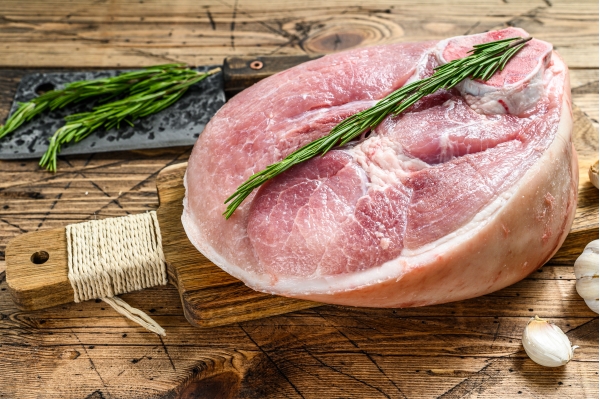 Bone in gammon from Primrose Herd butchery and online shop