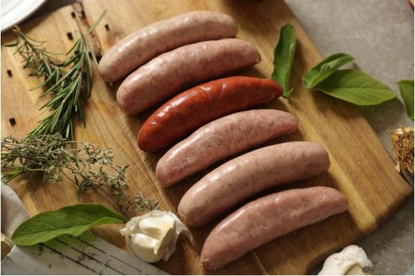 Sausage selection box from Primrose Herd and online butchery