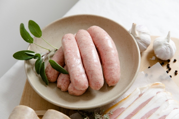 Pork Sausages from Primrose Herd butchery and online shop