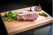 Bacon chop from Primrose Herd online shop and farm butchery