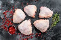 Creedy Carver boneless chicken thighs from Primrose Herd butchery and online shop