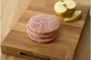 Pork and Apple Burgers from Primrose Herd butchery and online shop