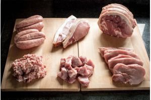 Pork taster box from The Primrose Herd online shop and Farm Butchery