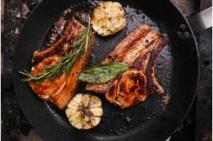 Pork loin chops from Primrose Herd butchery and online shop