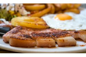 Smoked gammon steak from Primrose Herd butchery and online shop