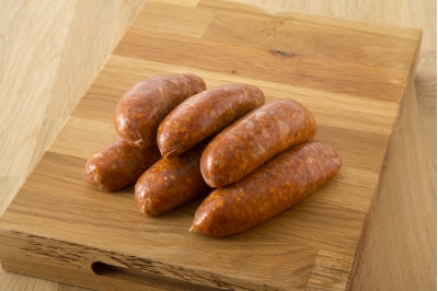 Chorizo sausages from The Primrose Herd online shop and farm butchery