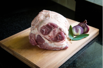 Pork shoulder on the bone from Primrose Herd butchery and online shop