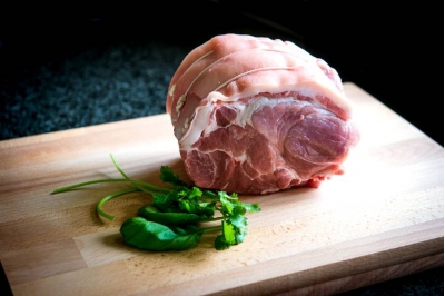 Collar joint from the Primrose Herd online shop and farm butchery