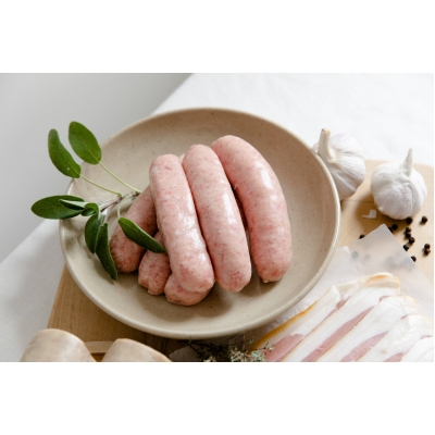Pork Sausages from Primrose Herd butchery and online shop
