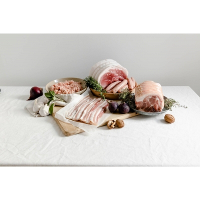 Christmas Family hamper - smoked from The Primrose Herd online shop and farm butchery