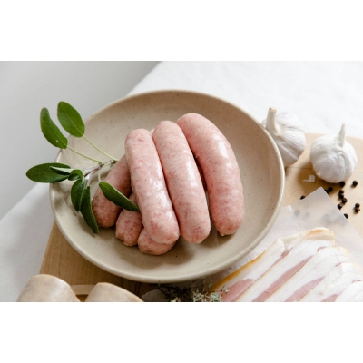 Cumberland style sausages from The Primrose Herd online shop and farm butchery
