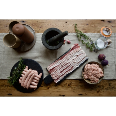 Christmas trimmings pack, gluten free from Primrose Herd butchery and online shop