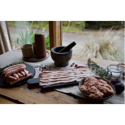 Christmas trimmings pack from Primrose Herd butchery and online shop