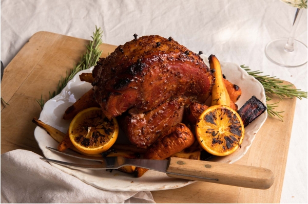 Smoked gammon from Primrose Herd butchers and online shop
