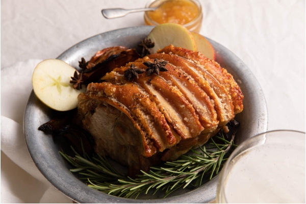Pork Shoulder boned and rolled from Primrose Herd butchery and online shopand rolled from Primrose Herd