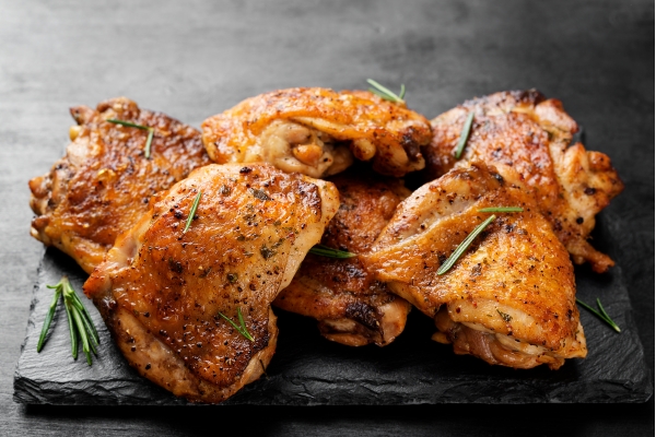 Creedy Carver boneless chicken thighs from Primrose Herd butchery and online shop